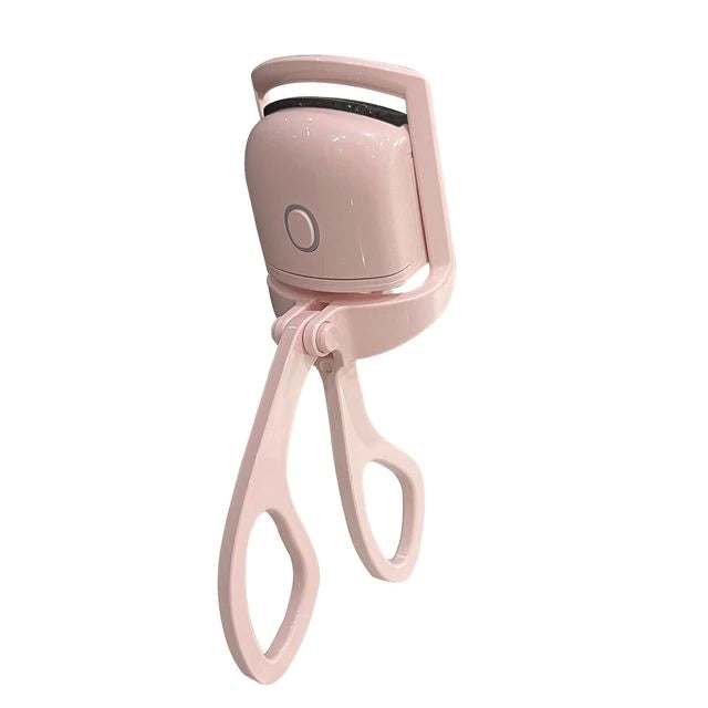 Portable Heated Eyelash Curler: Long-Lasting Curls